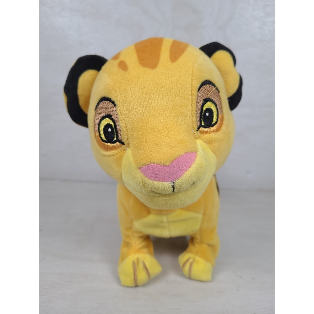Disney Baby Lion King Simba Animated Walking Pet Plush Toy Yellow WIC 981771